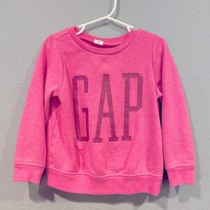 GAP toddler sweatshirt pink